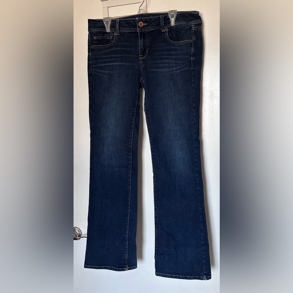 American Eagle Outfitters Long Slim Boot Jeans 14L